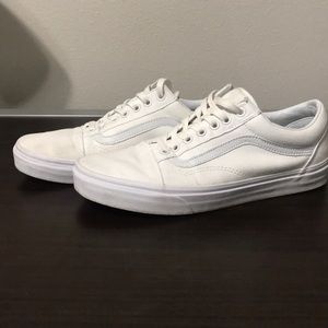 Canvas Old Skool White Vans